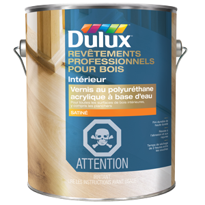 Vernis au polyuréthane acrylique à base d’eau 